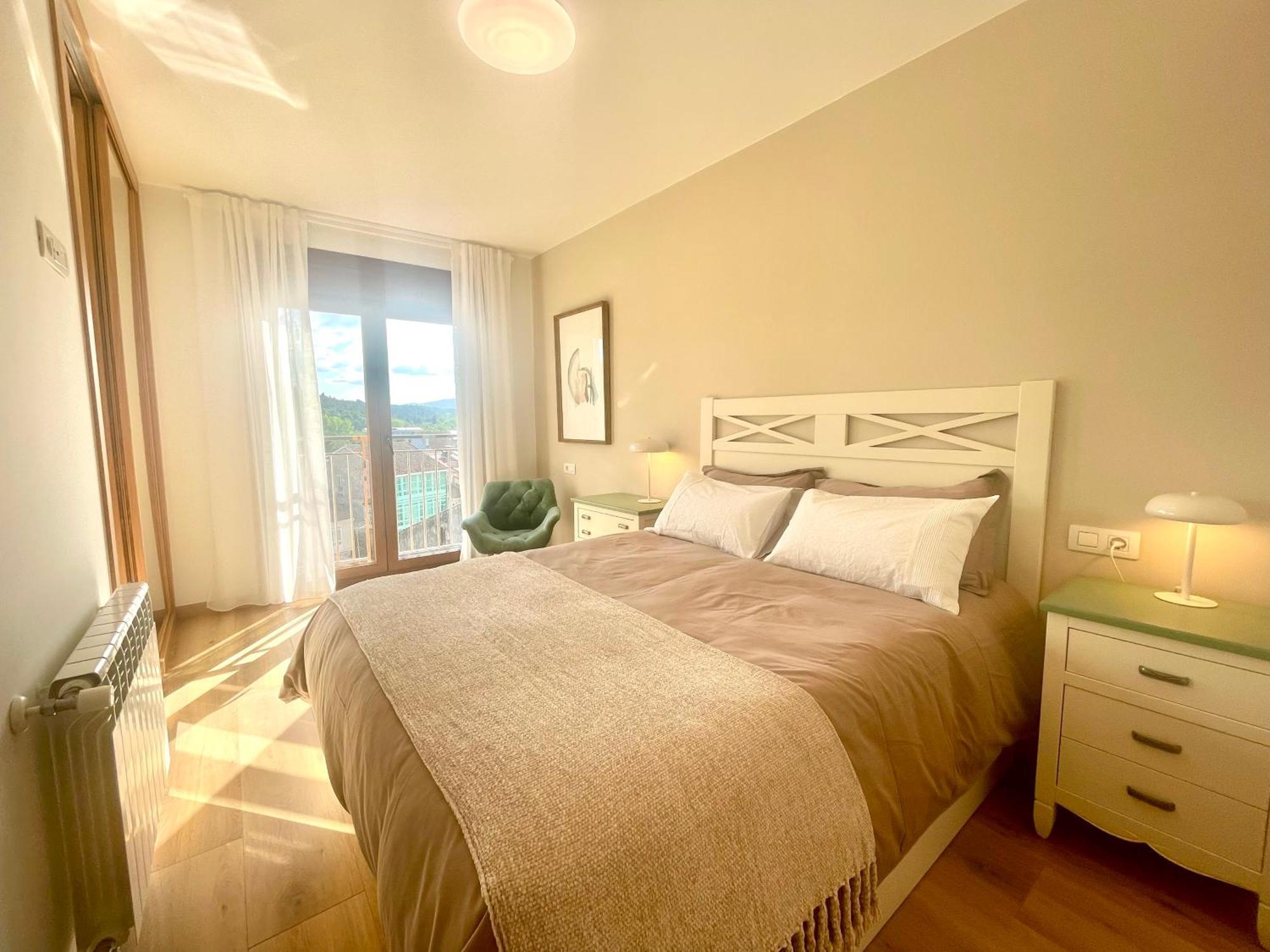 Duplex Faro Lägenhet Chantada Exteriör bild