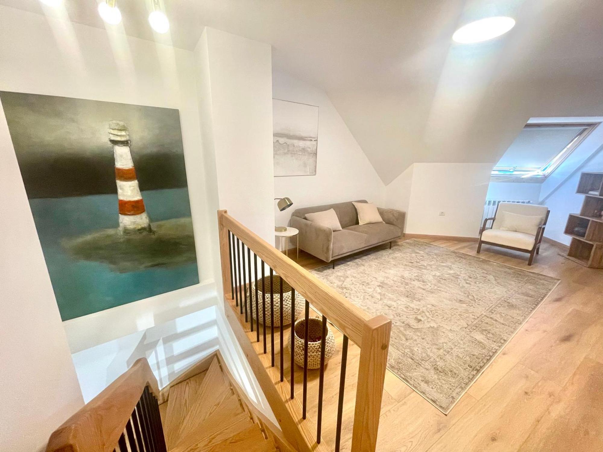 Duplex Faro Lägenhet Chantada Exteriör bild